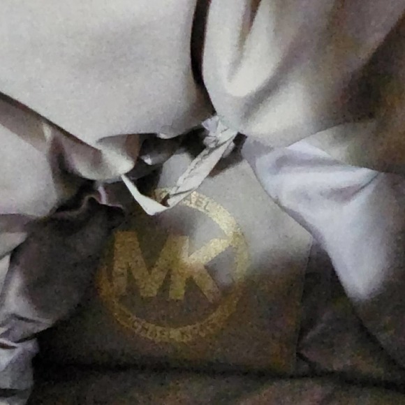 Michael Kors tan Taupe long puffer coat faux fur trim plus size 3X NEW!!! - Picture 13 of 14